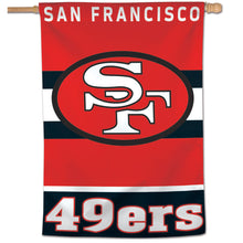 San Francisco 49ers Classic Logo Vertical Flag - 28"x40"