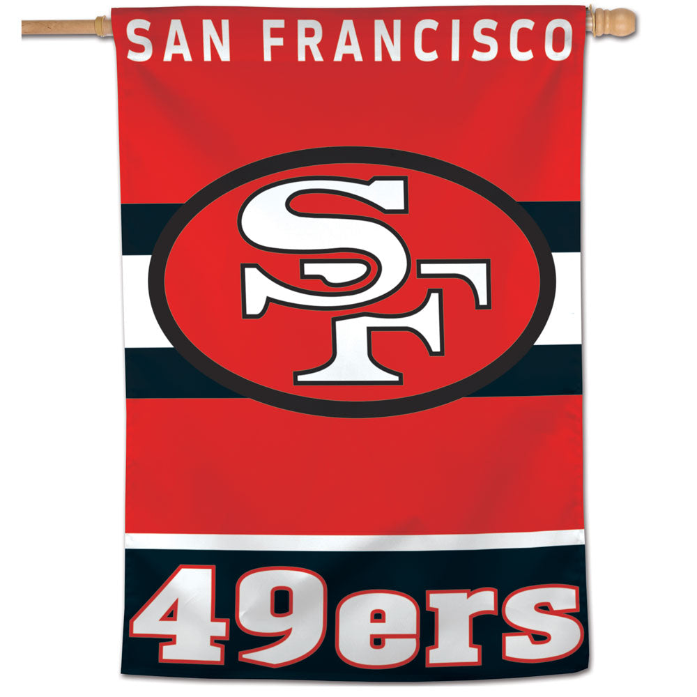 San Francisco 49ers Classic Logo Vertical Flag - 28