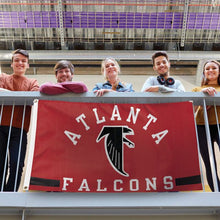 Atlanta Falcons Classic Logo Deluxe Flag - 3'x5'