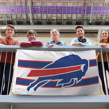 Buffalo Bills Away Stripes Deluxe Flag - 3'x5'