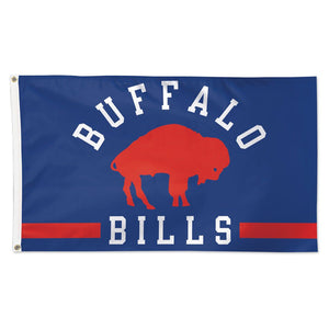Buffalo Bills Classic Logo Deluxe Flag - 3'x5'