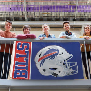 Buffalo Bills NFL 3'x5' Helmet Flag