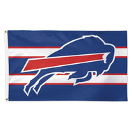 Buffalo Bills Stripe  Deluxe Flag - 3'x5'