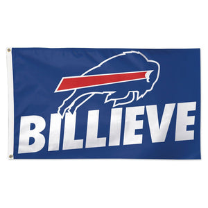 Buffalo Bills  Deluxe Flag - 3'x5' BILLIEVE