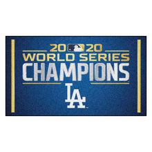 Los Angeles Dodgers 2020 World Series Champions Plush Rug - 3'x5'