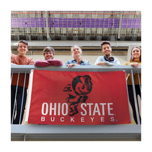 Ohio State Buckeyes Retro Brutus Deluxe Flag - 3'x5'