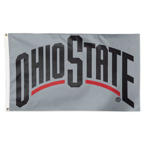 Ohio State Buckeyes Secondary Logo Deluxe Flag - 3'x5'