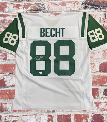 Anthony Becht Autographed New York Jets Signed Jersey