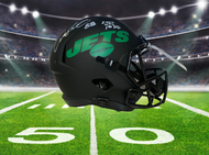 Anthony Becht Autographed New York Jets Eclipse Full Size Helmet