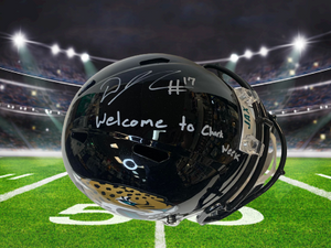 D J Chark Jacksonville Jaguars Autograph Full Size Helmet