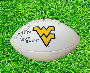 Anthony Becht Autographed West Virginia Mountaineers Football