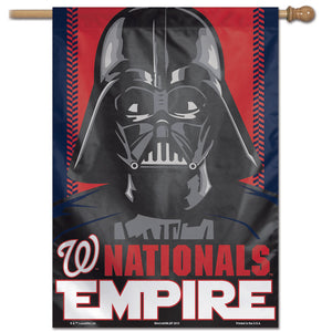 Washington Nationals Star Wars Darth Vader Vertical Flag - 28"x40"                                                                                                        