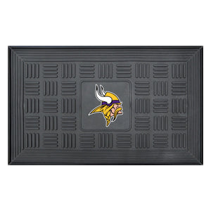 NFL Minnesota Vikings Fan Creations Distressed Wood Logo 11x19 Sign - Gray