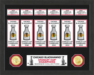 Chicago Blackhawks 6 Time Stanley Cup Champions