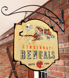 Cincinnati Bengals Vintage Tavern Sign