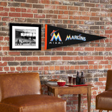 Miami Marlins Wool Traditions Pennant
