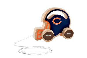 Chicago Bears Push and Pull Toy, NFL Push and Pull Toys