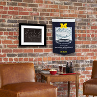 Michigan Wolverines The Big House Stadium Banner - 15"x24"