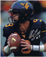 wvu football, clint trickett autograph