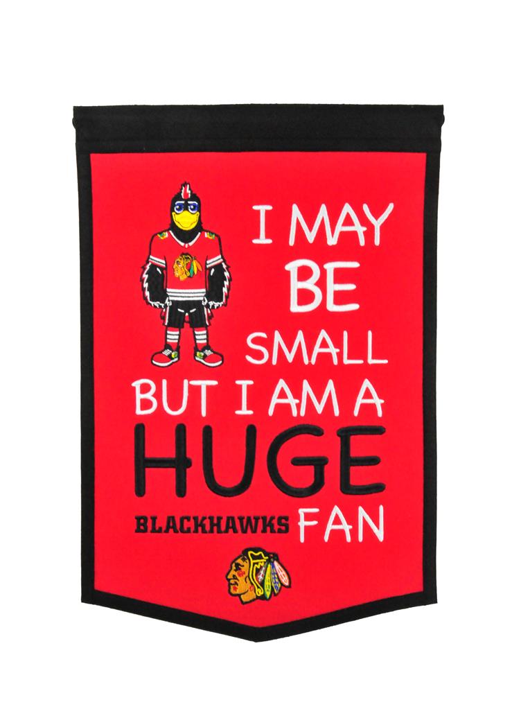 Chicago Blackhawks Lil Fan Traditions Banner- 12