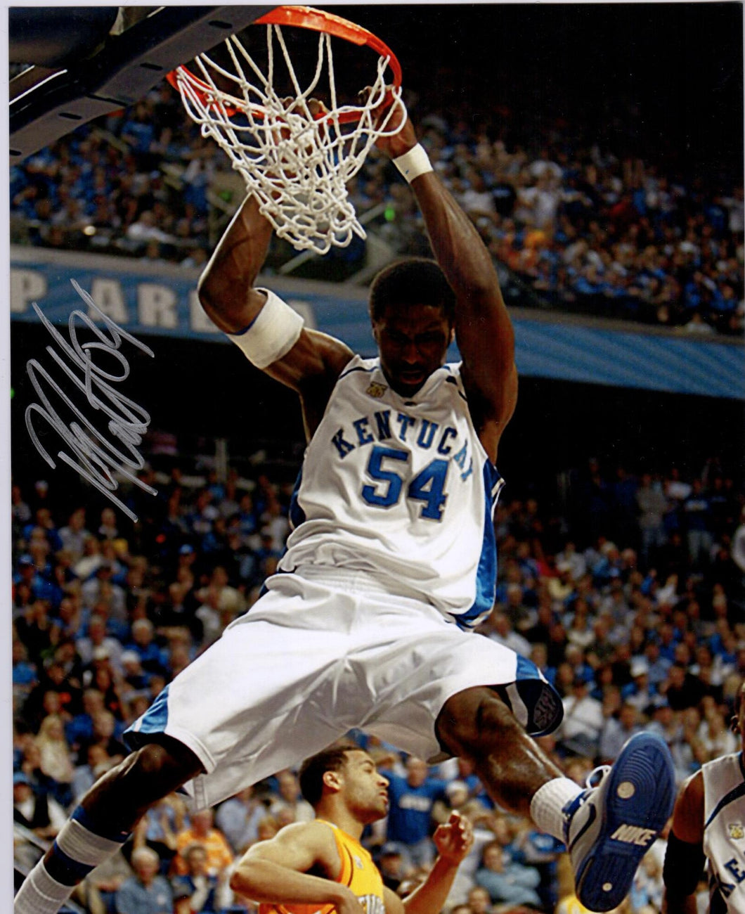 kentucky wildcats, patrick patterson autograph
