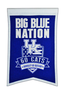 Kentucky Wildcats Nation Banner - 14"x22"