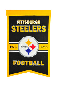 Pittsburgh Steelers Franchise Banner - 14"x22"