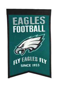 Philadelphia Eagles Franchise Banner - 14"x22"