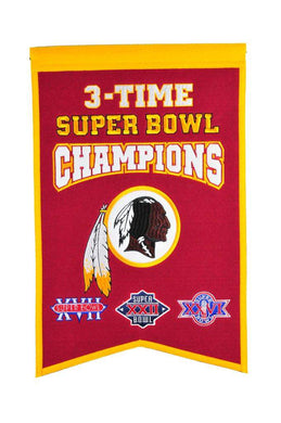 Washington Redskins Super Bowl Champions Banner