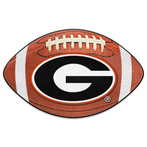 Georgia Bulldogs "G" Football Rug - 21"x32"