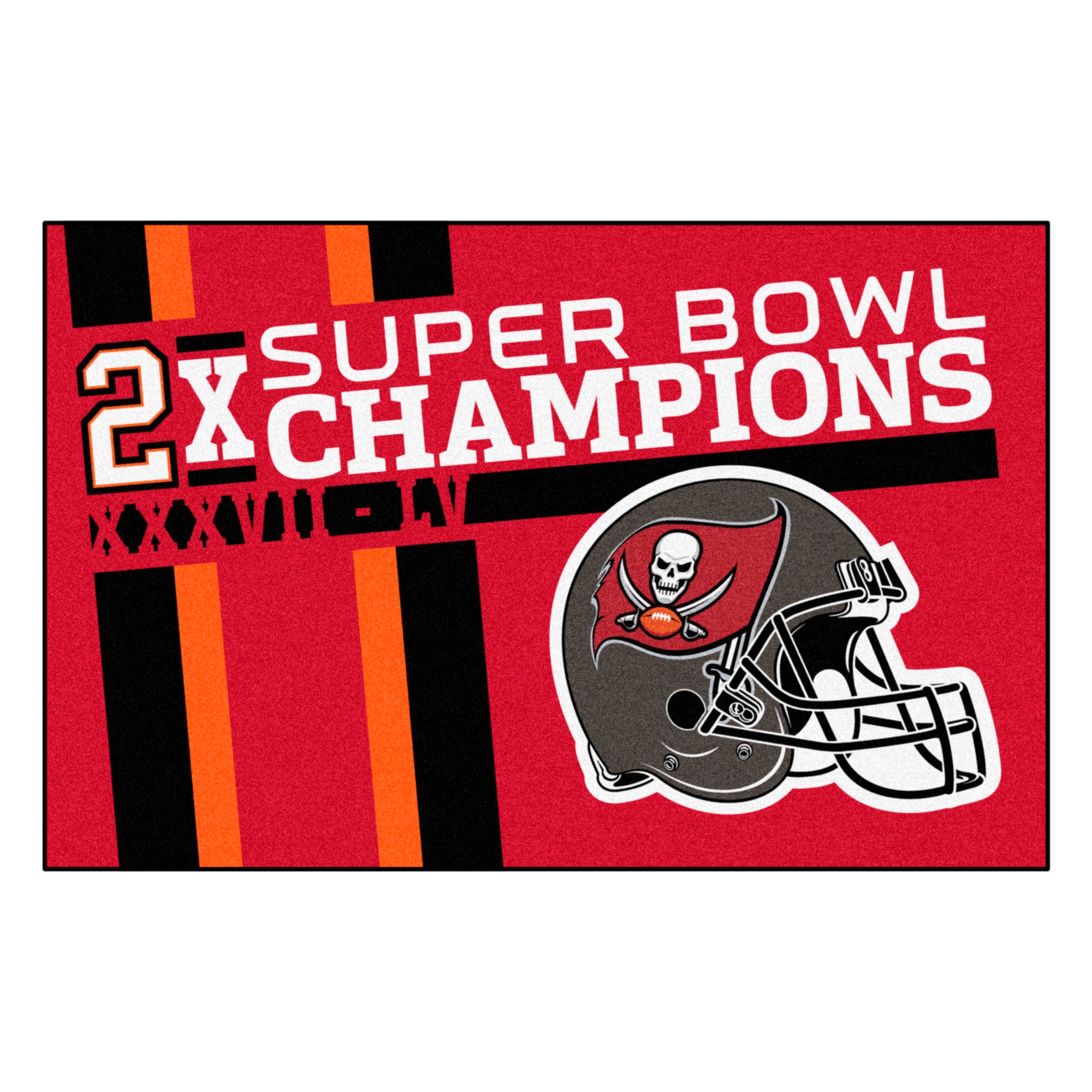 Tampa Bay Buccaneers Super Bowl LV Champions Starter Mat – Sports Fanz