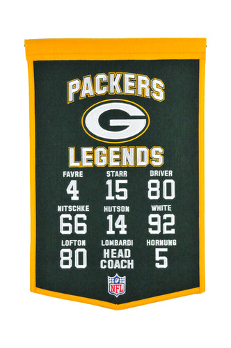 Green Bay Packers Legends Banner - 14