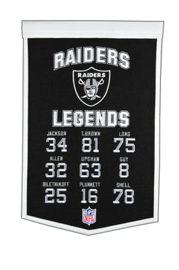Oakland Raiders Legends Banner - 14