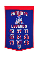 New England Patriots Legends Banner - 14"x22"