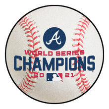 Atlanta Braves 2021 World Series Champions Baseball Rug - 27"
