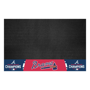 Atlanta Braves 2021 World Series Champions Grill Mat 26"x42"