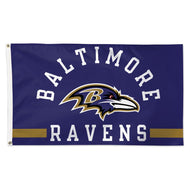 Baltimore Ravens Classic Deluxe Flag - 3'x5'