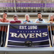 Baltimore Ravens Established Date Deluxe Flag - 3'x5'
