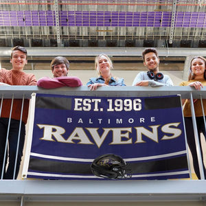 Buy 3 x 5' Baltimore Ravens Flag