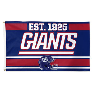 New York Giants Established Date Deluxe Flag - 3'x5'