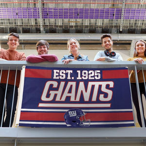 New York Giants Established Date Deluxe Flag - 3'x5'