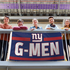 New York Giants Deluxe Flag - 3'x5' G-MEN