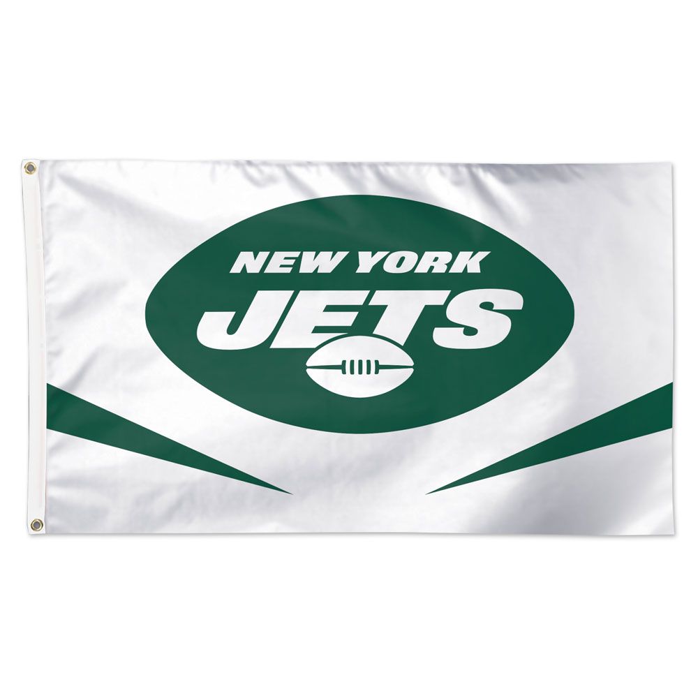 New York Jets Away Stripes Flag - 3'x5'