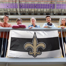 New Orleans Saints Away Stripes Deluxe Flag - 3'x5'