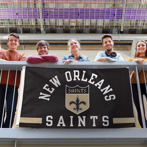 New Orleans Saints Classic Deluxe Flag - 3'x5'