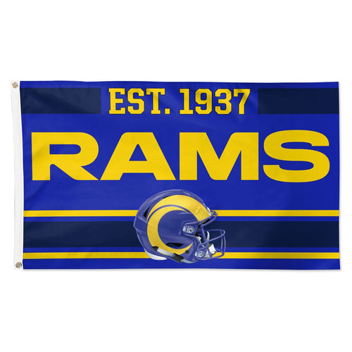 Los Angeles Rams Established Date Flag - 3'x5'