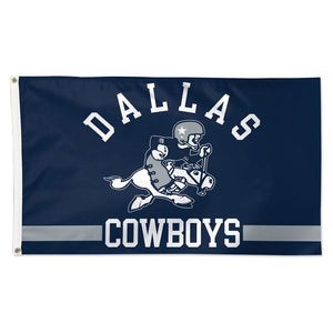 Dallas Cowboys 12 Team Color Flag Sign