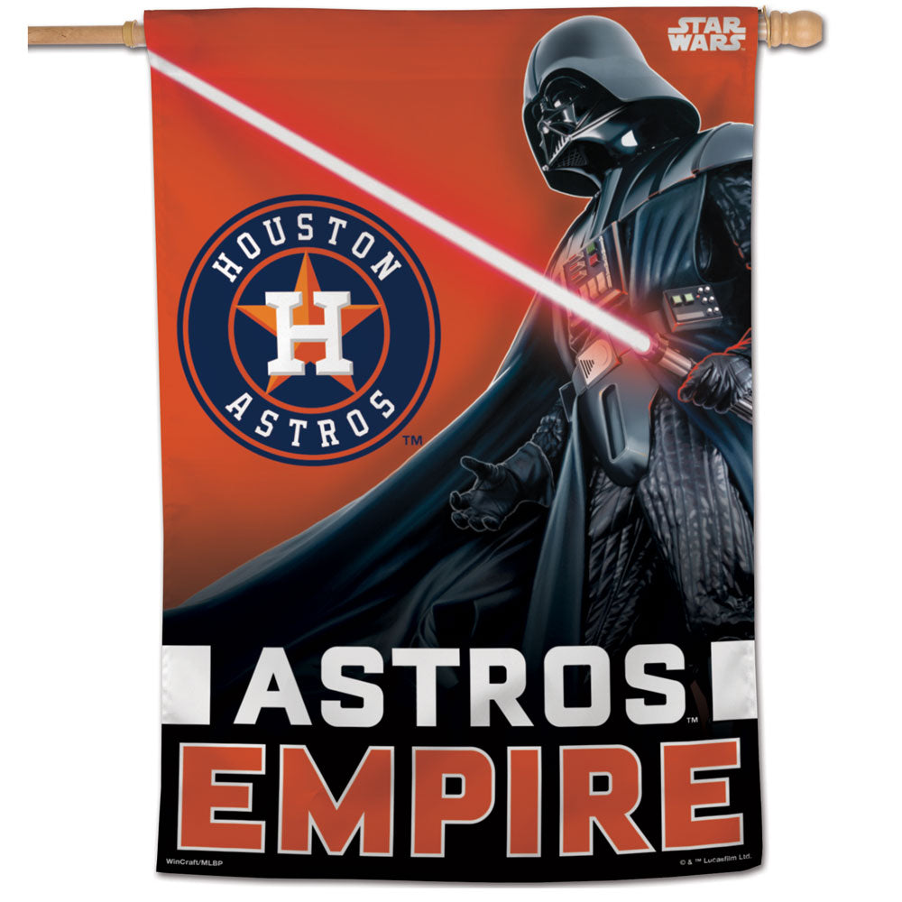 Houston Astros Mickey Mouse Vertical Flag - 28