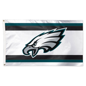 Philadelphia Eagles Away Stripes Deluxe Flag - 3'x5'