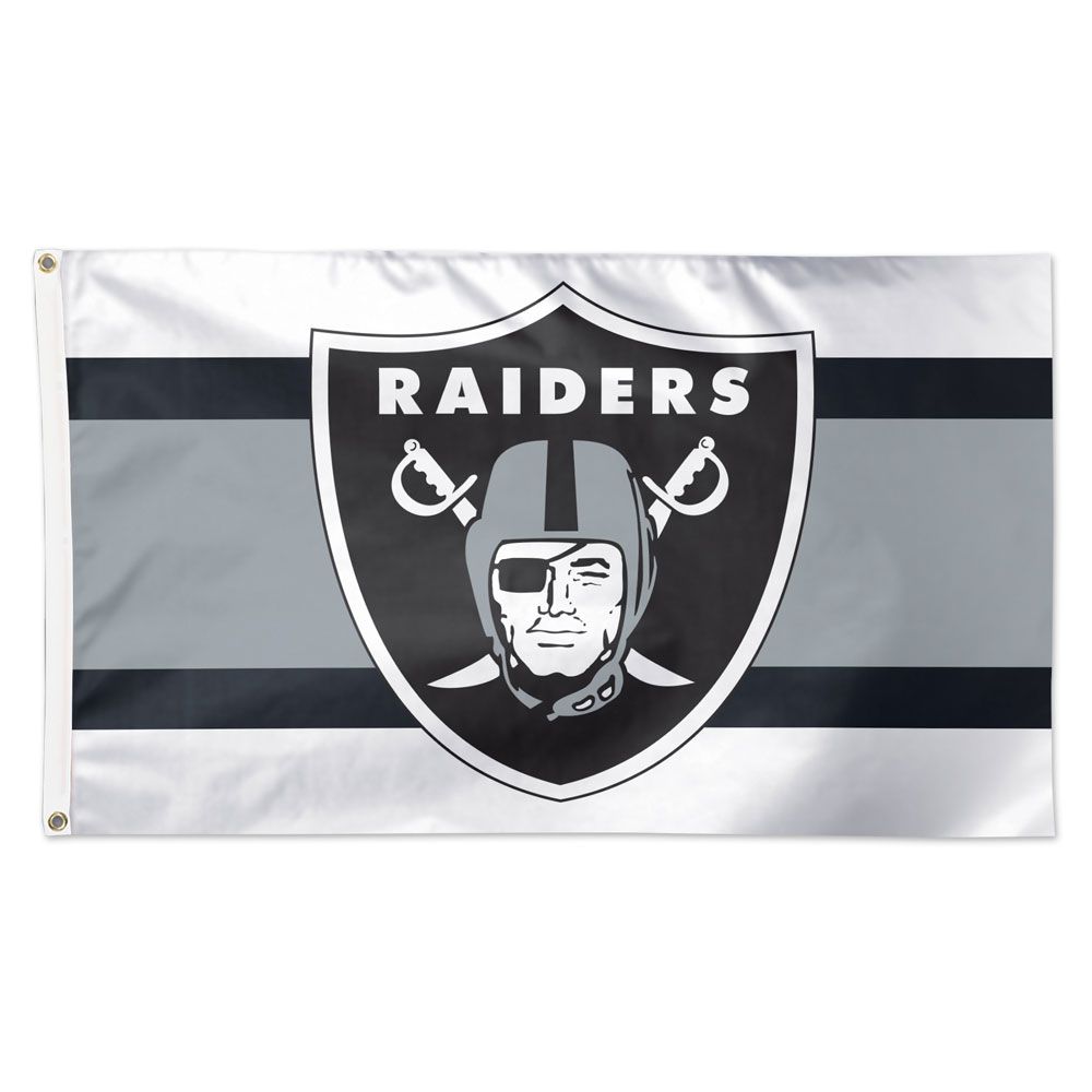 Oakland Raiders Acrylic USA Flag License Plate Frame